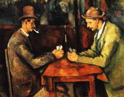 Paul Cezanne The Card Players Sweden oil painting art